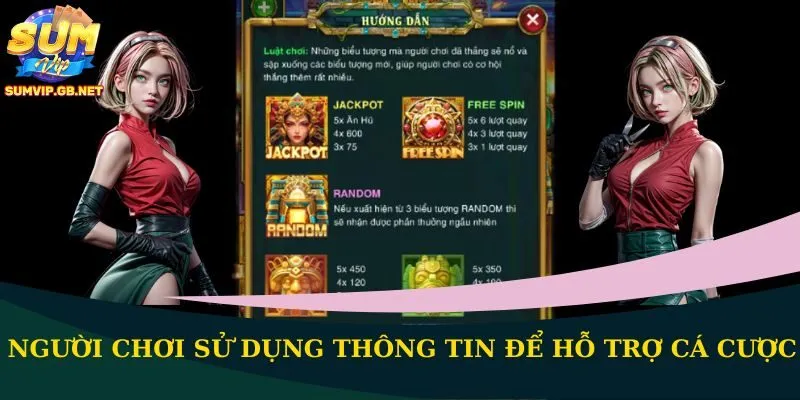 Người chơi sử dụng thông tin để hỗ trợ cá cược